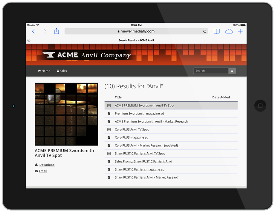 Acme Anvil Screenshot on iPad