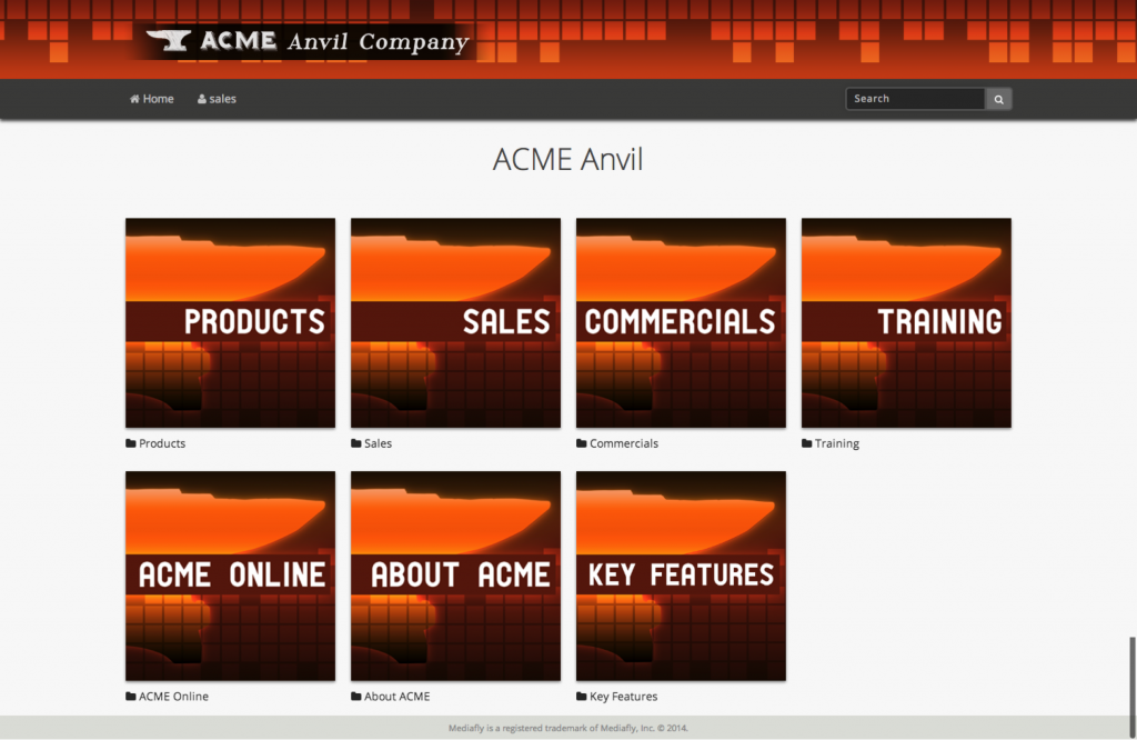 Acme Anvil In Web Viewer