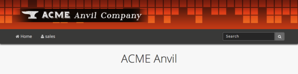 Acme Anvil Banner