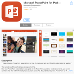 Microsoft PowerPoint for iPad