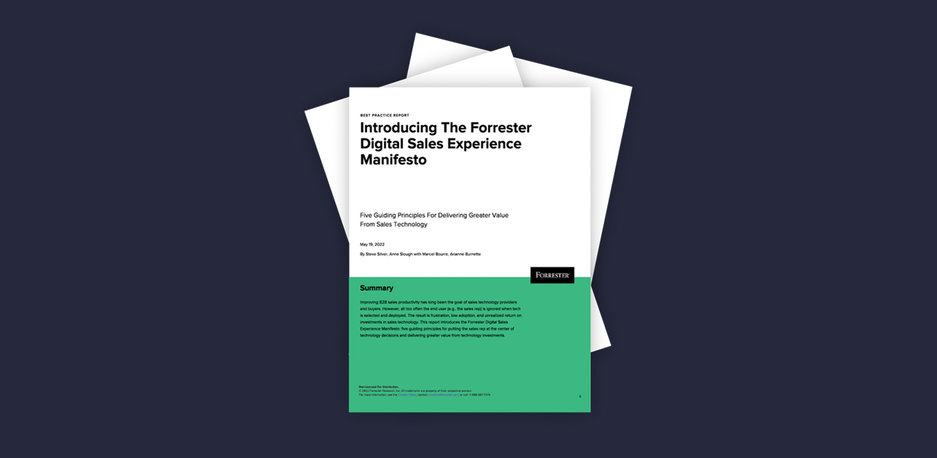 forrester digital sales
