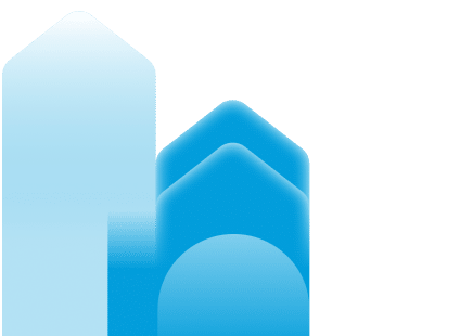 Left blue upward arrows