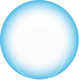 Dotted circle inside of a pink circle