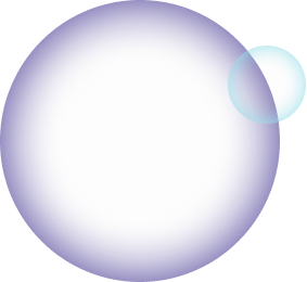 Glowing circle outline